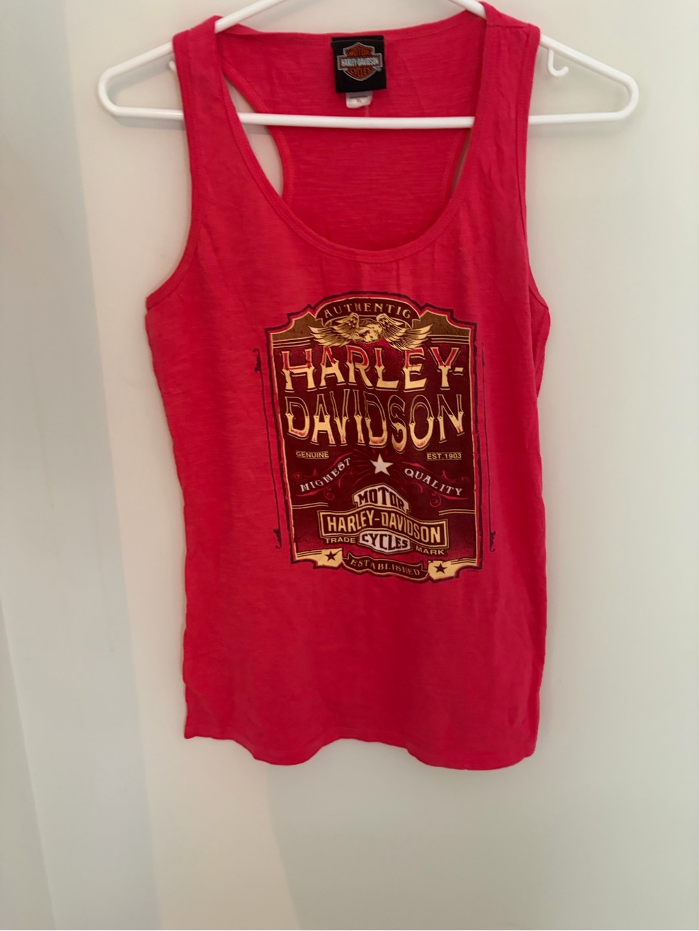 Harley-Davidson Women’s pinkGraphic Tank Top